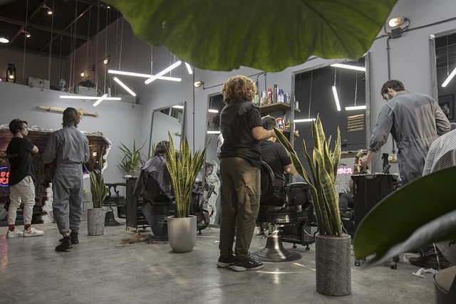 Picture of hair salon